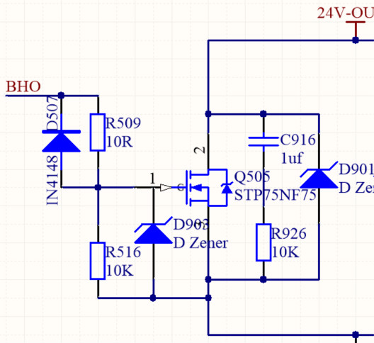 MOS管保護電路實測，分析