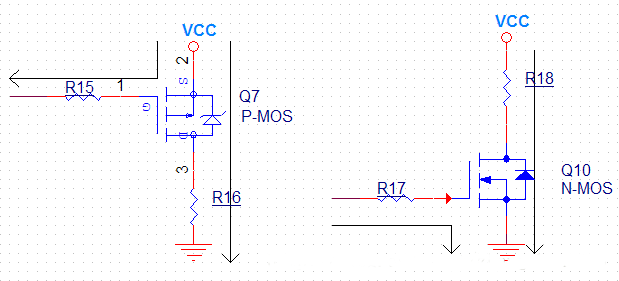 三極管驅(qū)動(dòng)電路,MOS管驅(qū)動(dòng)電路